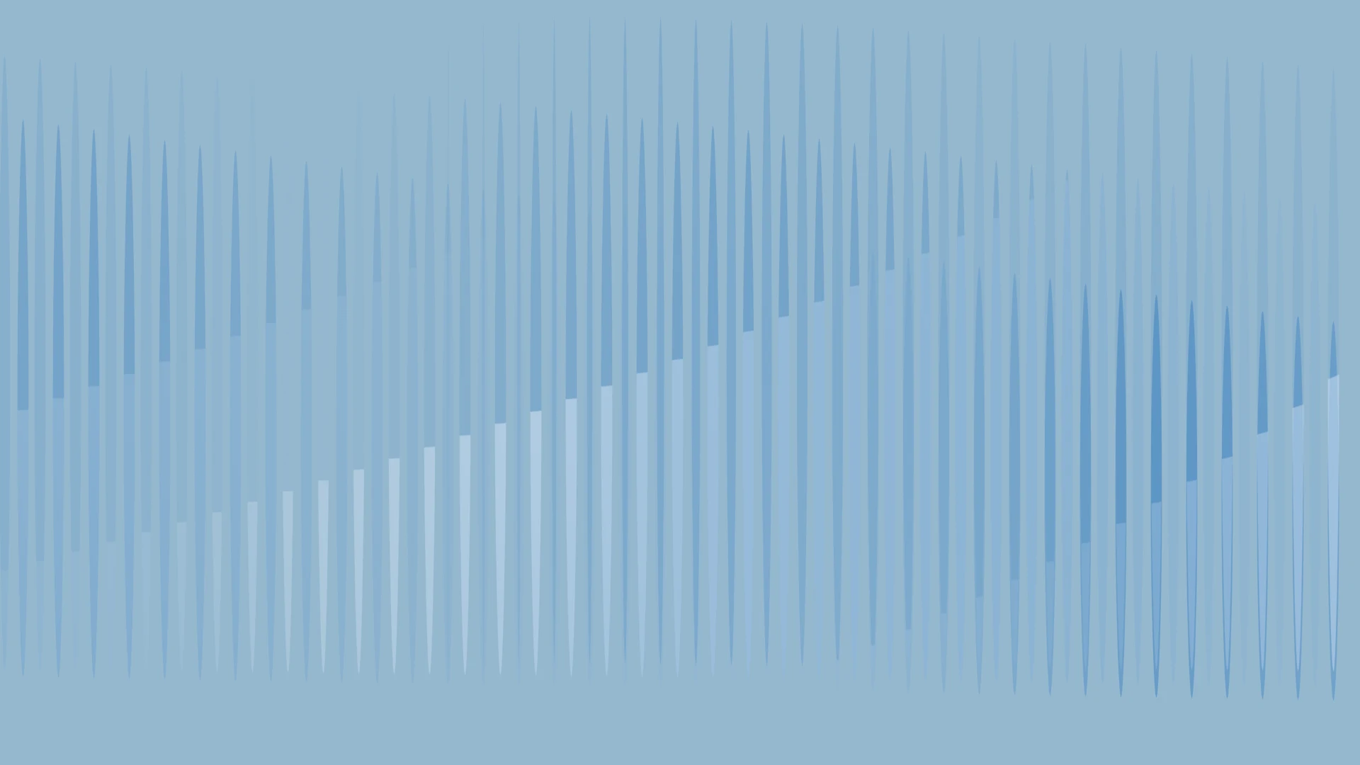 The same wave pattern in pale blue